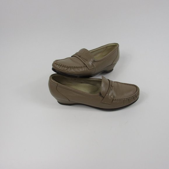 Sas Tripad Comfort Slip-On Wedge Loafers Womens Sz10 - Picture 1 of 11